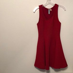 Francesca’s red dress